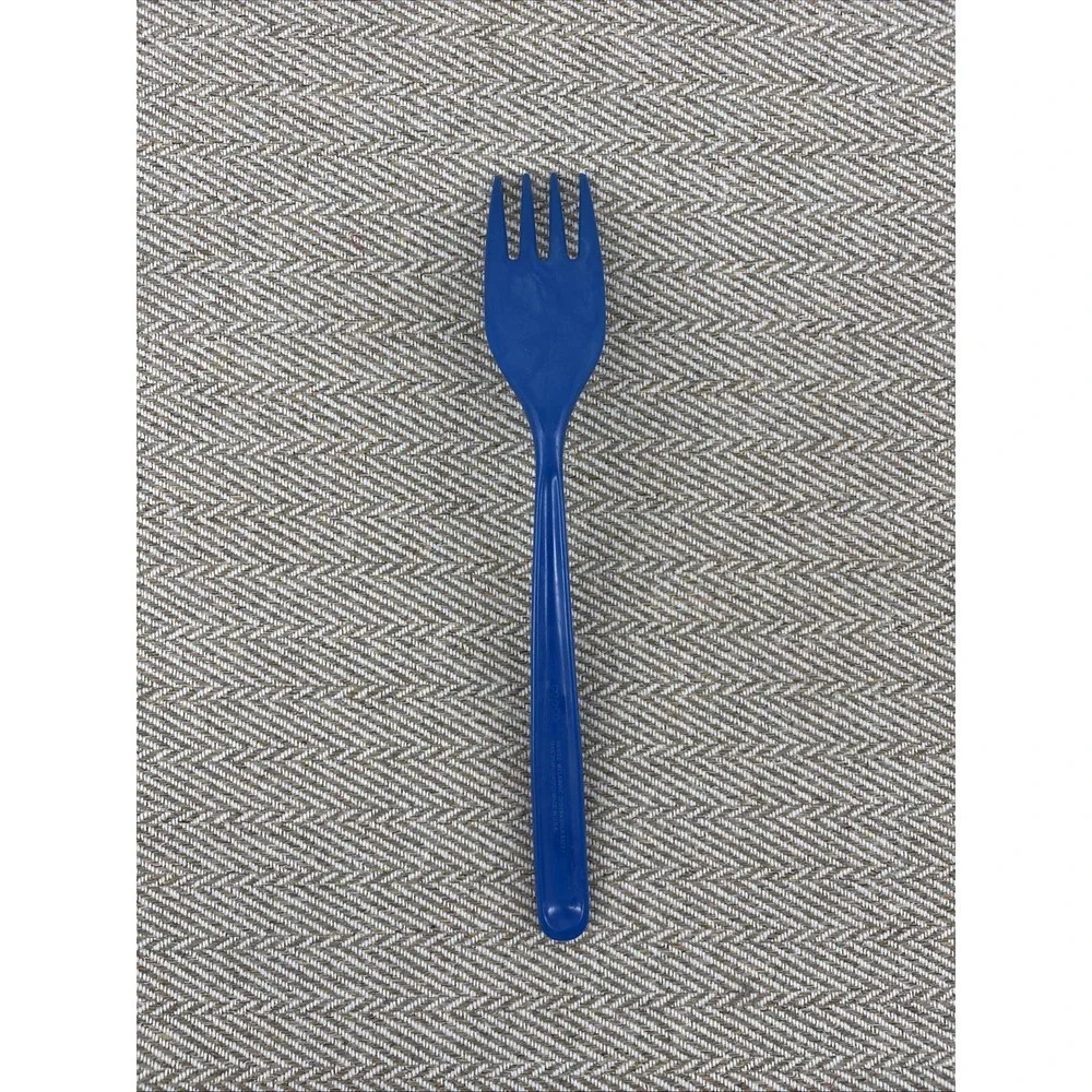 Cocpo Blue Melamine Solid Serving Cooking Fork